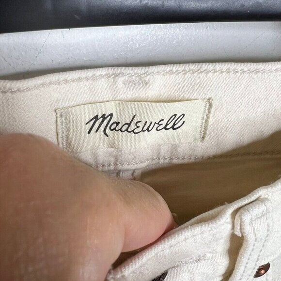 Madewell $138 The perfect Vintage Flare Crop Jean Size 24 NI959 - Picture 5 of 10